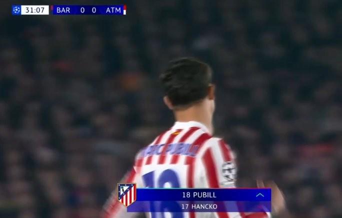 世俱杯买球官网-累计三黄停赛，马竞后卫普维尔将缺席次回合主场战巴萨